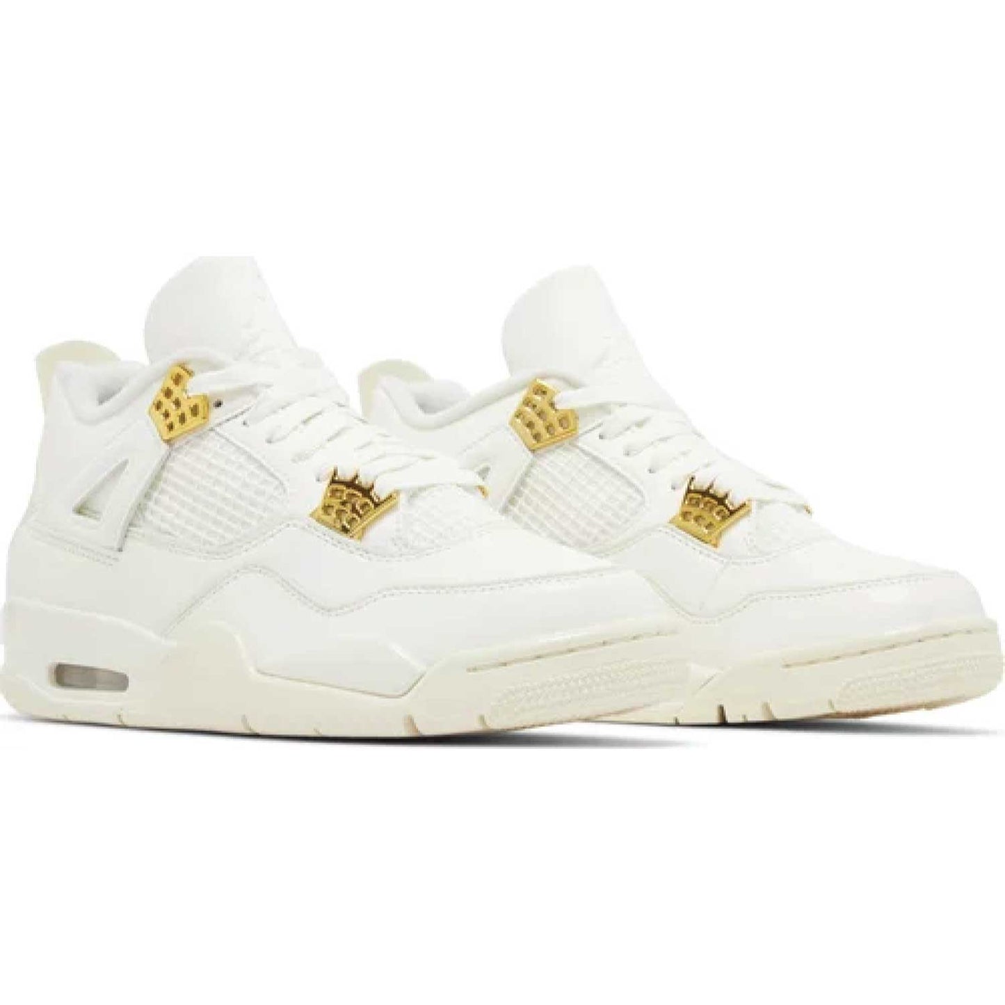 Wmns Air Jordan 4 Retro 'Metallic Sail Gold'
