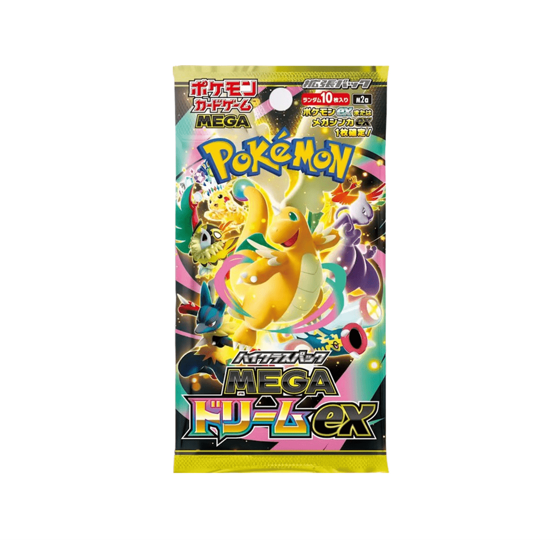 Pokémon TCG: Mega Evolution - Mega Dream ex Japanese Booster Box (10 Boosters)