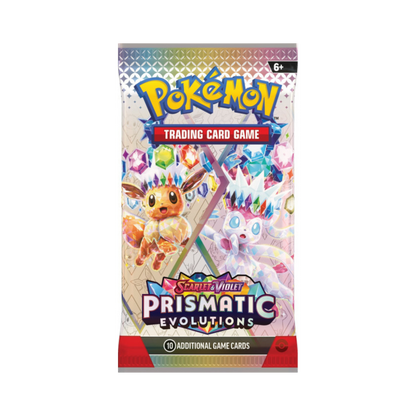 Pokémon TCG: Scarlet & Violet — Prismatic Evolutions Booster Pack (Single Pack)