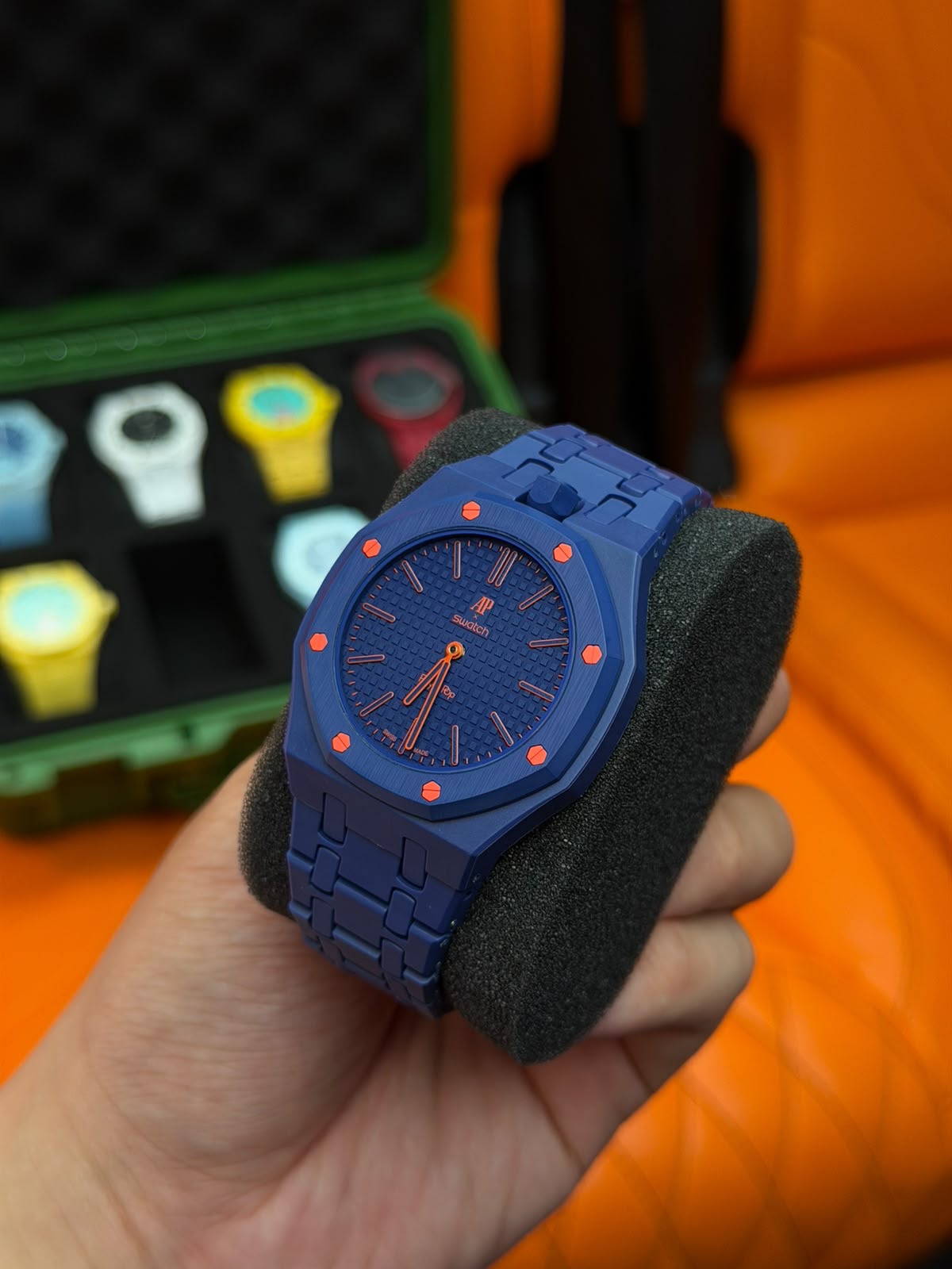 Strap & Case for Swatch x Audemars Piguet Royal Pop