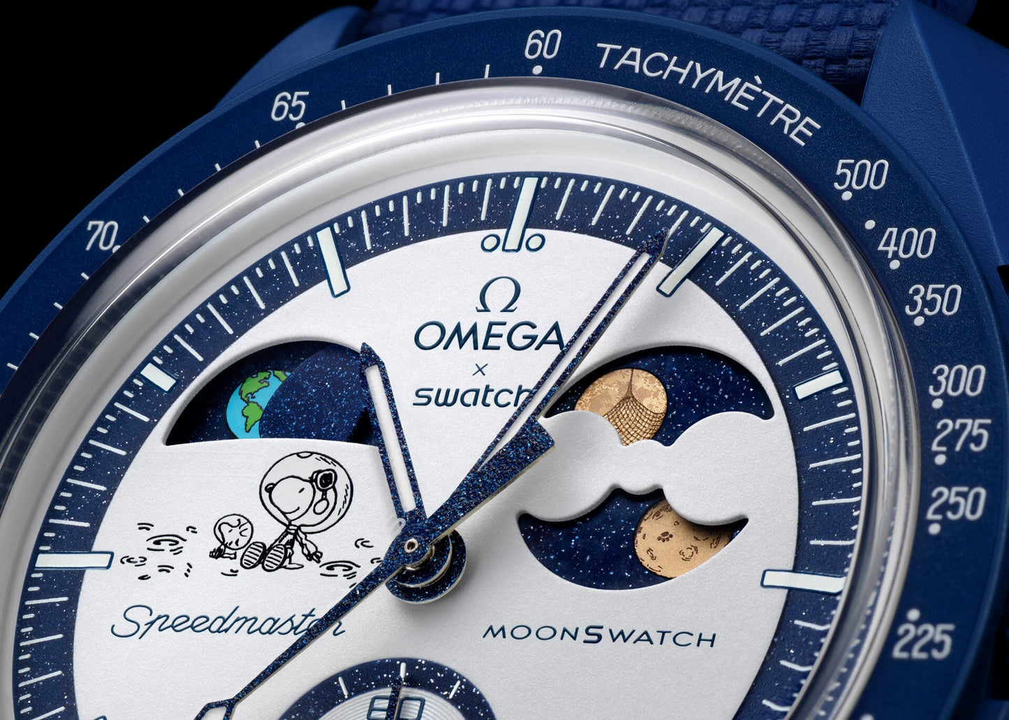 Swatch x Omega Bioceramic Moonswatch Mission to Earthphase - Moonshine Gold - (SO33N701L)