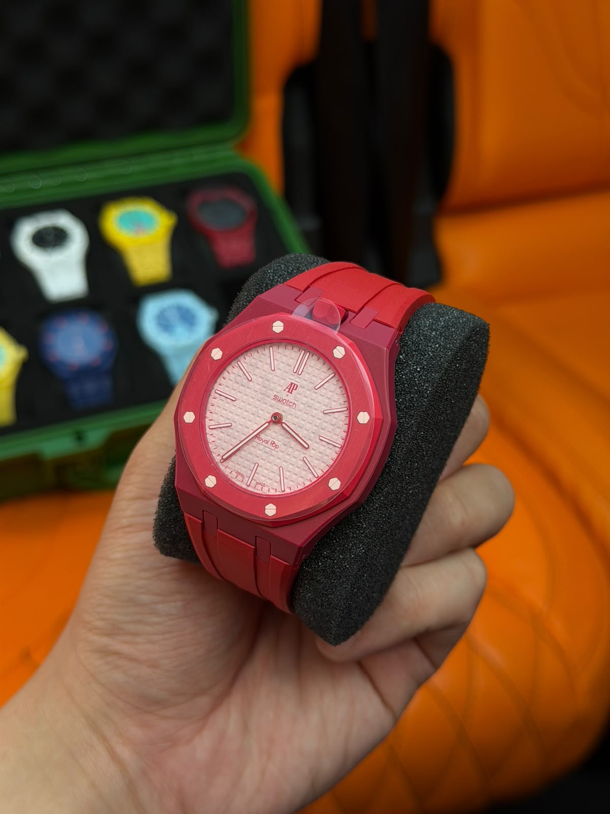 Strap & Case for Swatch x Audemars Piguet Royal Pop