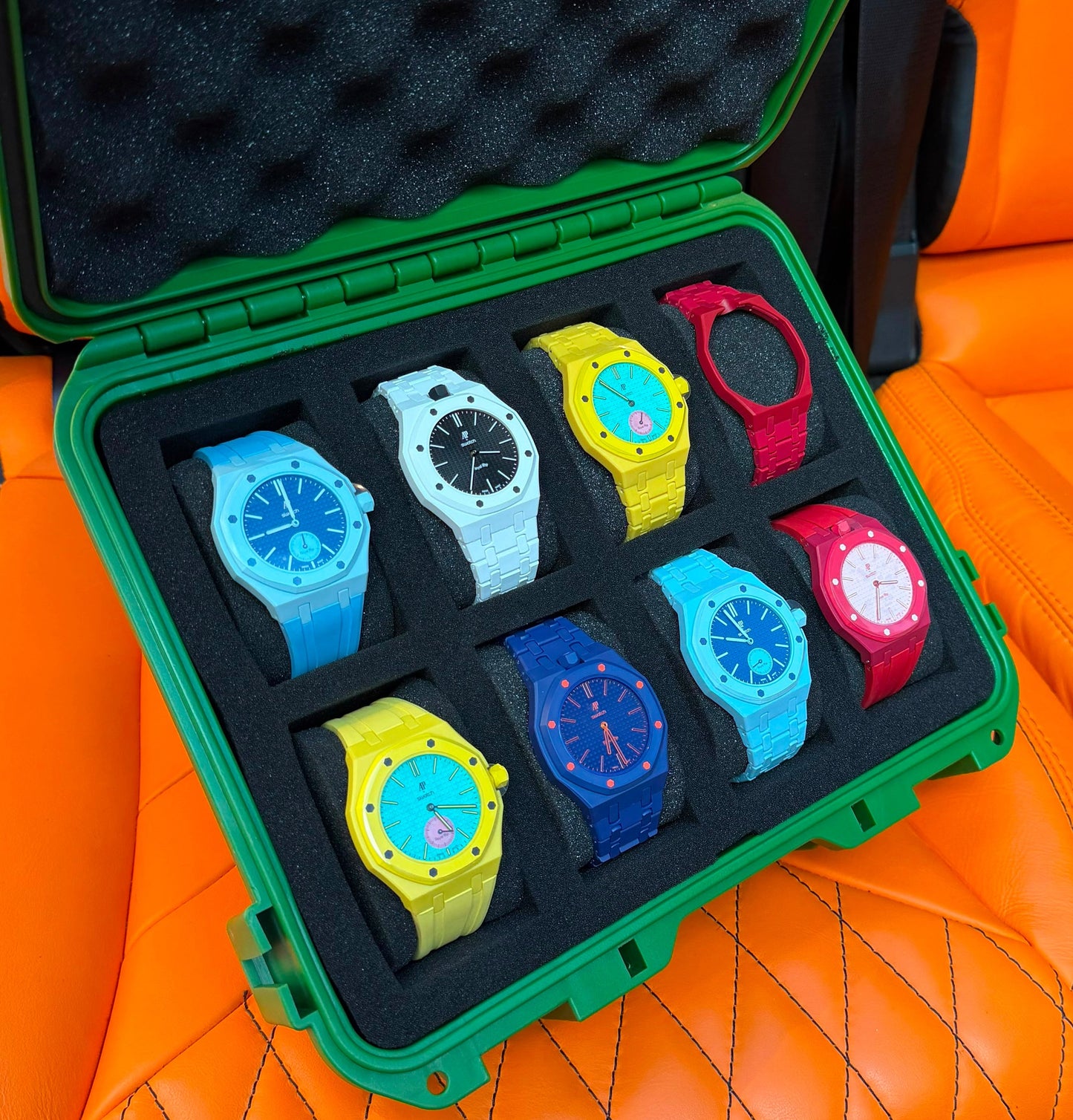 Strap & Case for Swatch x Audemars Piguet Royal Pop
