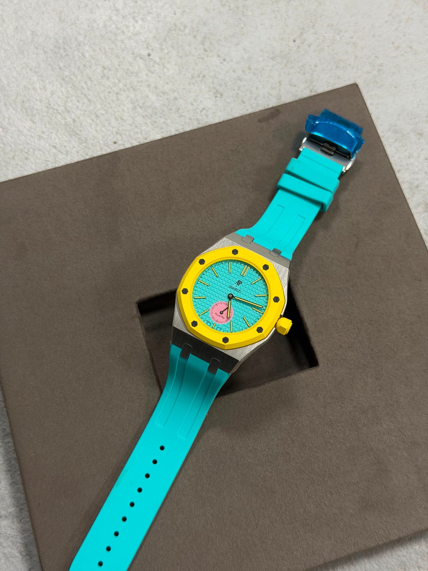 Strap & Case for Swatch x Audemars Piguet Royal Pop