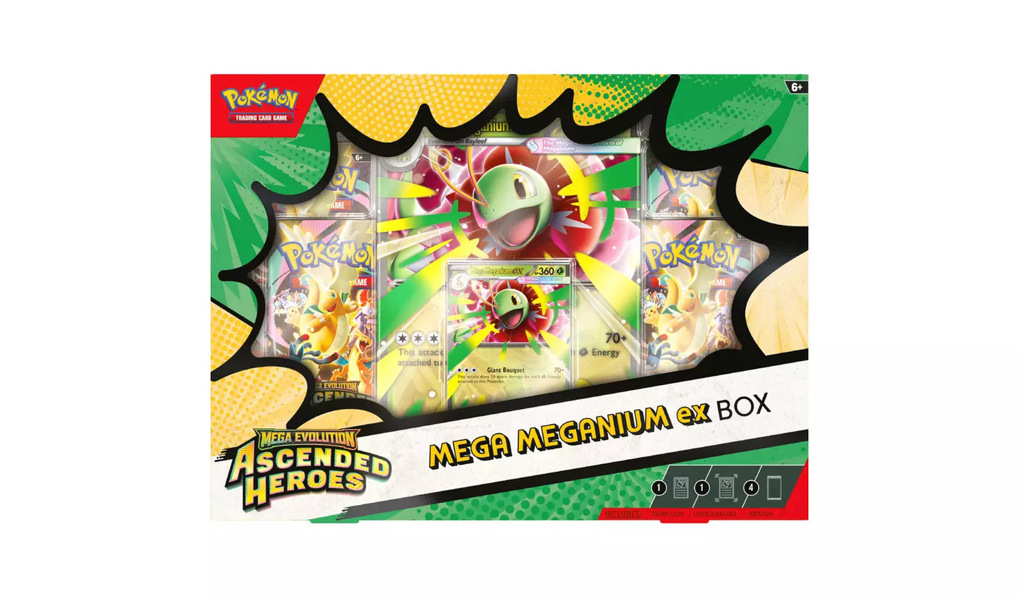 Pokémon TCG: Mega Evolution - Ascended Heroes Mega Meganium Ex Box