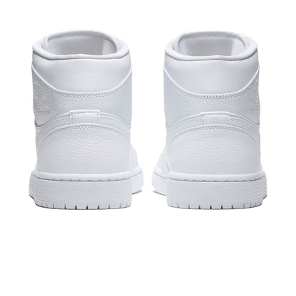 Jordan 1 Mid 'Triple White'