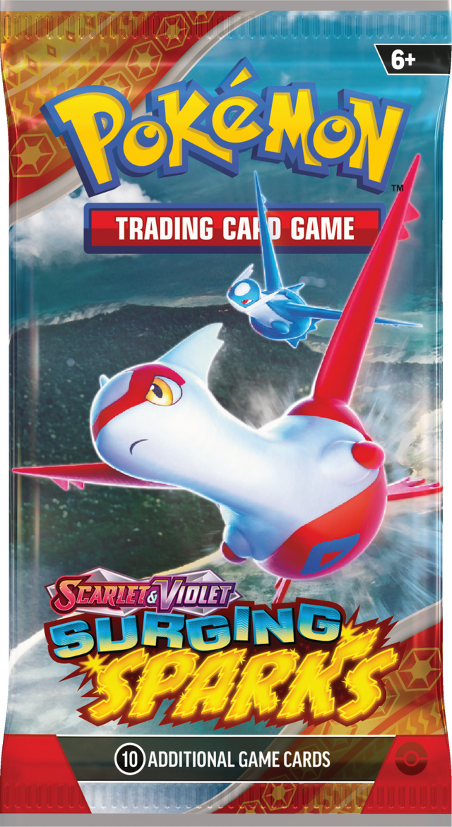 Pokémon TCG: Scarlet & Violet — Surging Sparks - Booster Pack (Single Pack)
