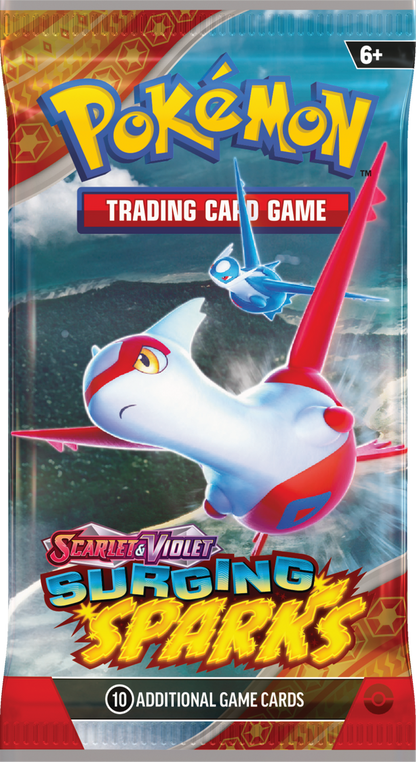 Pokémon TCG: Scarlet & Violet — Surging Sparks - Booster Pack (Single Pack)