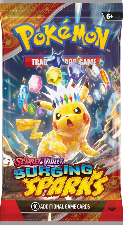 Pokémon TCG: Scarlet & Violet — Surging Sparks - Booster Pack (Single Pack)