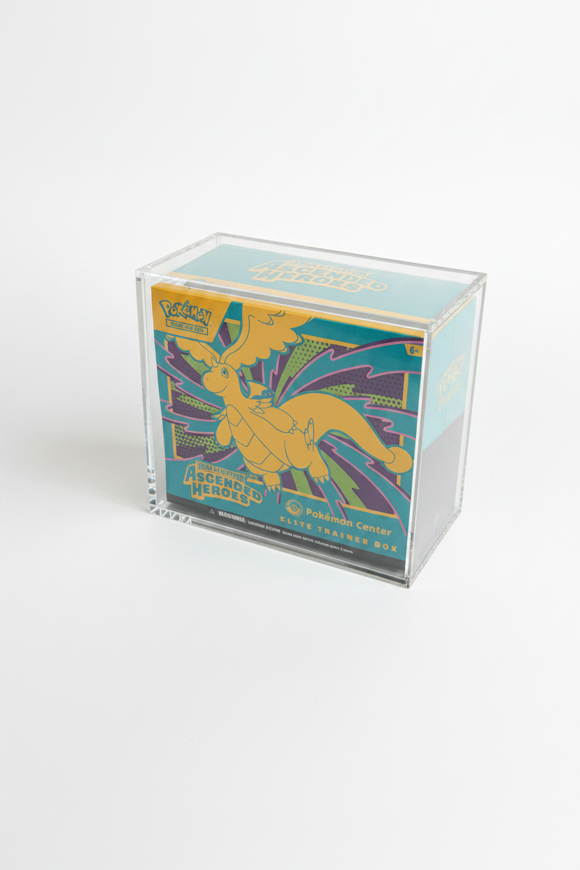 Acrylic Case Display for Pokémon Elite Trainer Box