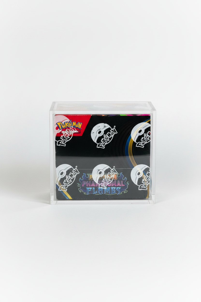 Acrylic Case Display for Pokémon Booster Box
