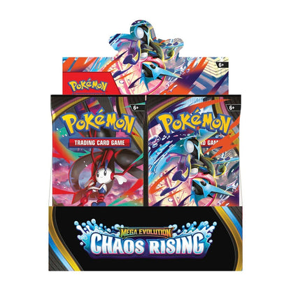 Pokémon TCG: Mega Evolution — Chaos Rising Booster Display Box (36 Packs)
