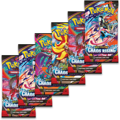 Pokémon TCG: Mega Evolution — Chaos Rising Booster Bundle (6 Packs)