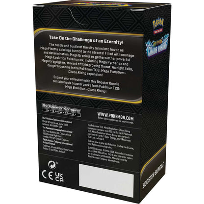 Pokémon TCG: Mega Evolution — Chaos Rising Booster Bundle (6 Packs)