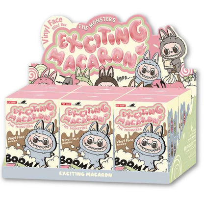 Pop Mart The Monsters Labubu Exciting Macaron 'Green Apple' Vinyl Pendant