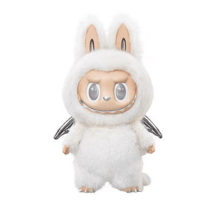 Pop Mart Labubu The Monsters ZIMOMO Angel In Clouds Vinyl Doll + Tote Bag