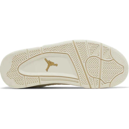 Wmns Air Jordan 4 Retro 'Metallic Sail Gold'