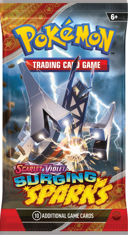 Pokémon TCG: Scarlet & Violet — Surging Sparks - Booster Pack (Single Pack)