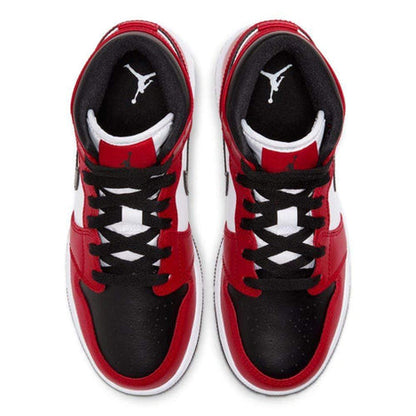 Jordan 1 Mid 'Chicago Black Toe'
