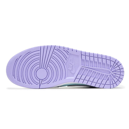 Jordan 1 Mid 'Purple Aqua'