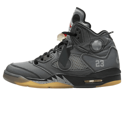 Jordan 5 Off-White 'Black'
