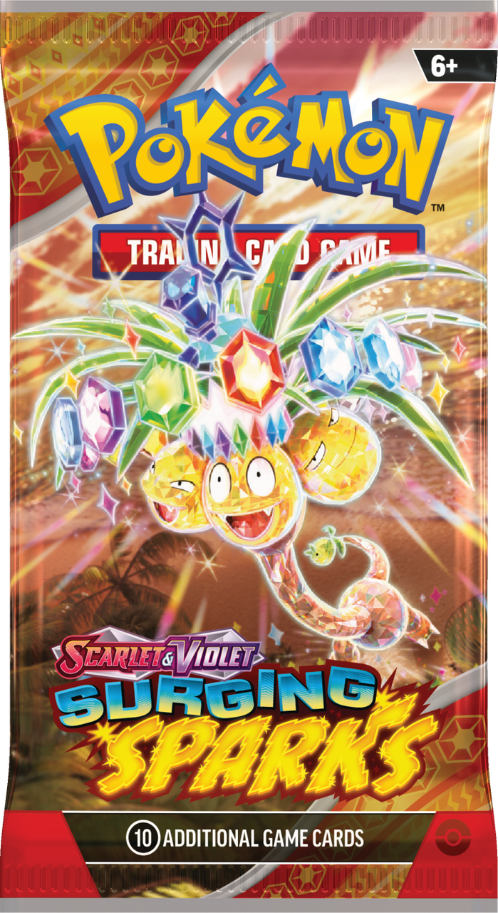 Pokémon TCG: Scarlet & Violet — Surging Sparks - Booster Pack (Single Pack)