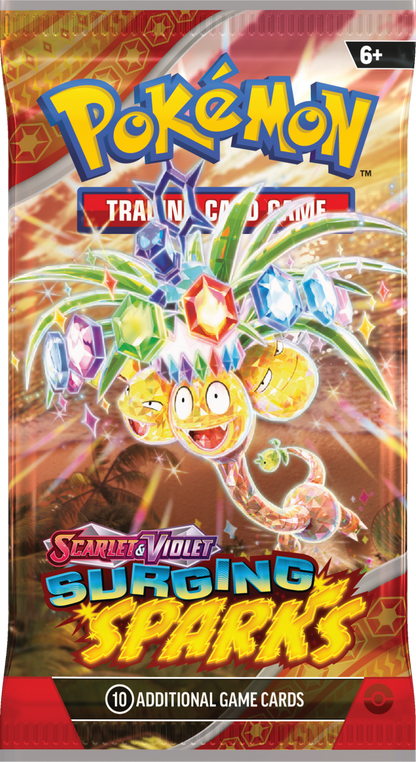 Pokémon TCG: Scarlet & Violet — Surging Sparks - Booster Pack (Single Pack)