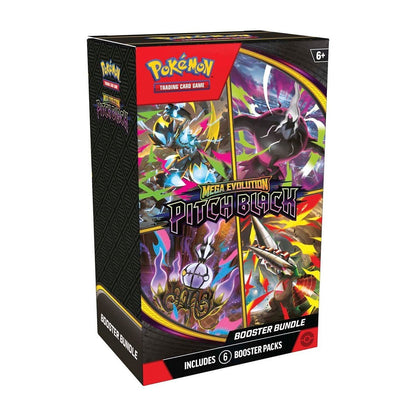 Pokémon TCG: Mega Evolution — Pitch Black Booster Bundle (6 Packs)