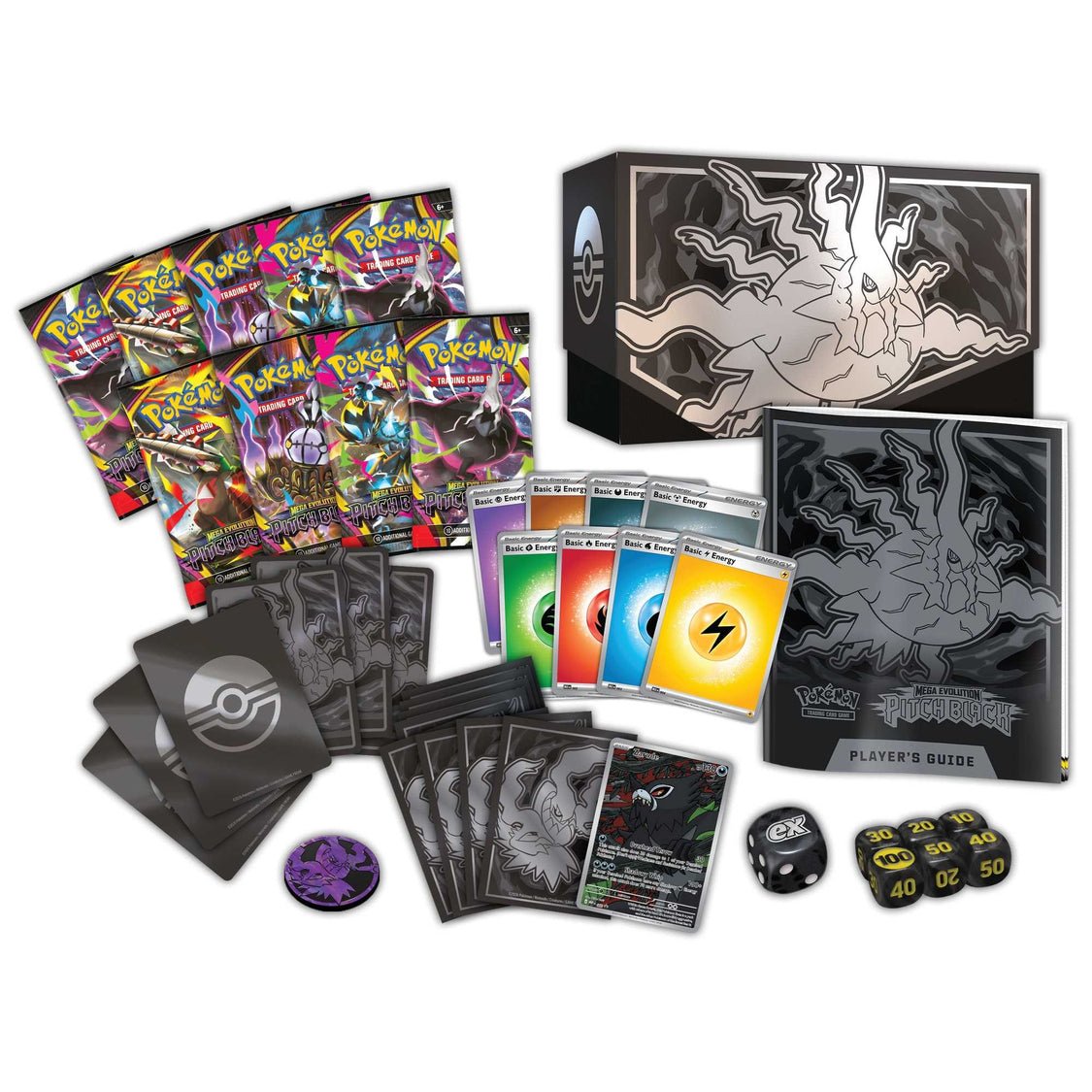 Pokémon TCG: Mega Evolution - Pitch Black Elite Trainer Box