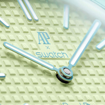 Swatch x Audemars Piguet Royal Pop 'BLAUE ACHT' (SSX03L101N)