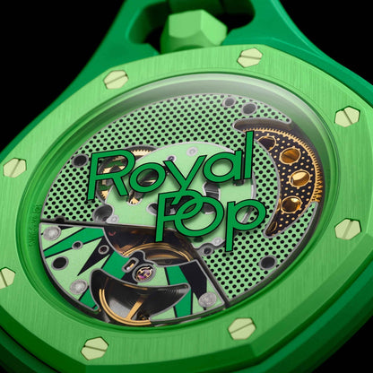 Swatch x Audemars Piguet Royal Pop 'GREEN EIGHT' (SSX03G100N)