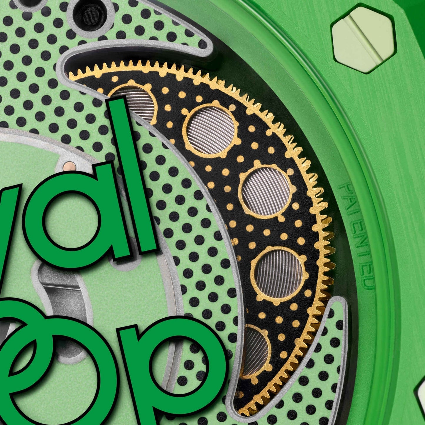 Swatch x Audemars Piguet Royal Pop 'GREEN EIGHT' (SSX03G100N)