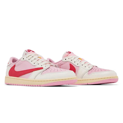 Air Jordan 1 Retro Low OG SP Travis Scott 'Tropical Pink'